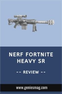 Nerf Fortnite Heavy SR Blaster Review