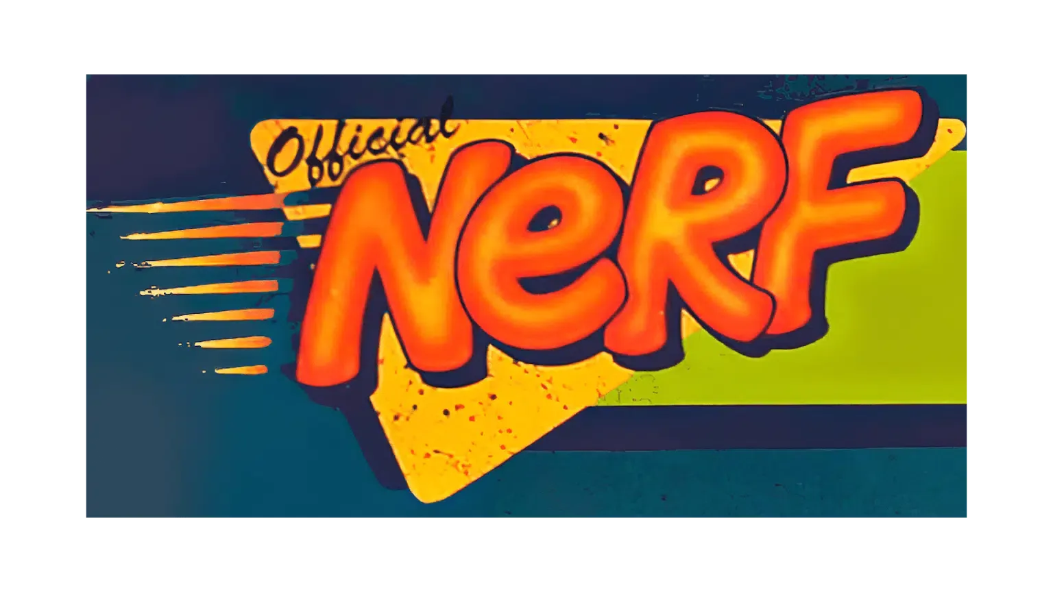 1990-1992: The Second Version Of The Nerf Logo