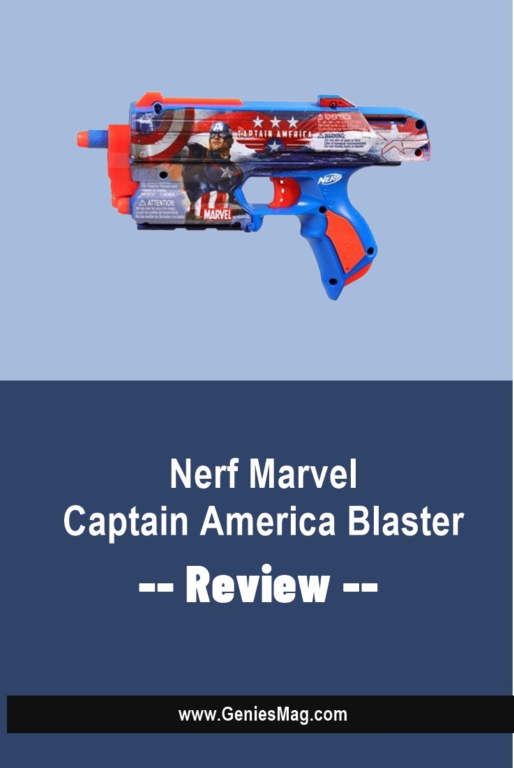 Nerf Marvel Captain America Blaster Review