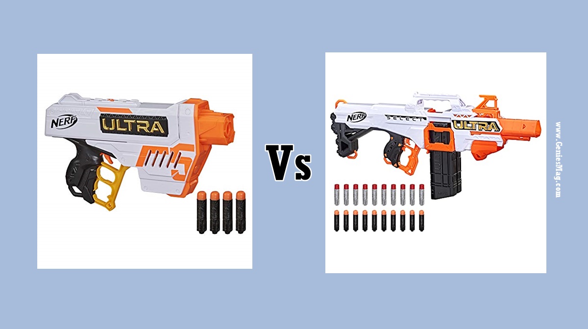 Nerf Ultra Select Vs. Nerf Ultra Five