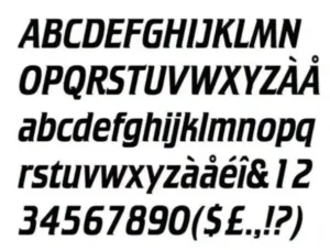 Nerf’s logo font