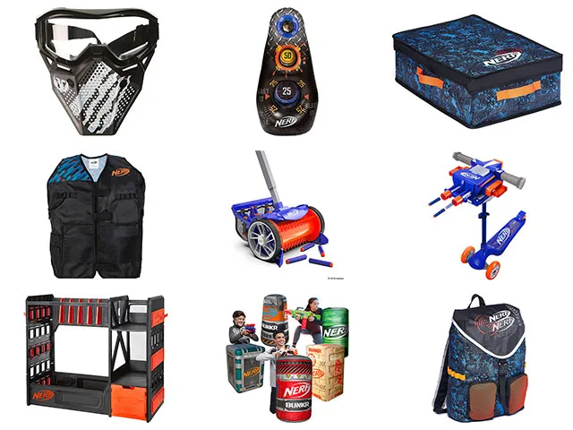 Are All Nerf Gun Accessories Included In The Box?
