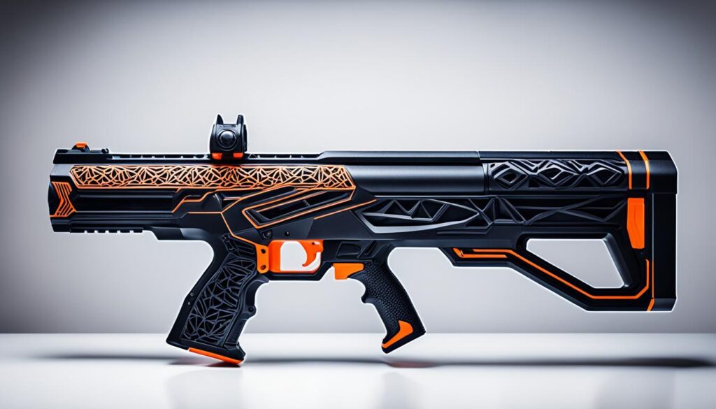 3D printed nerf gun