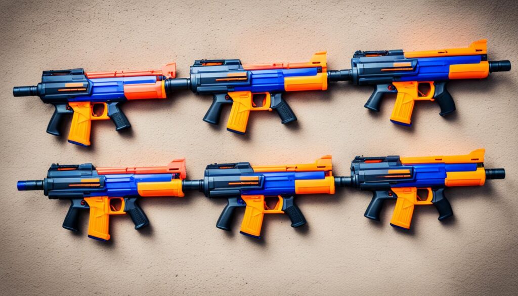 High Capacity Nerf Blasters