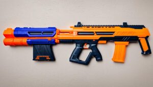 High Capacity vs. High Accuracy Nerf Blasters