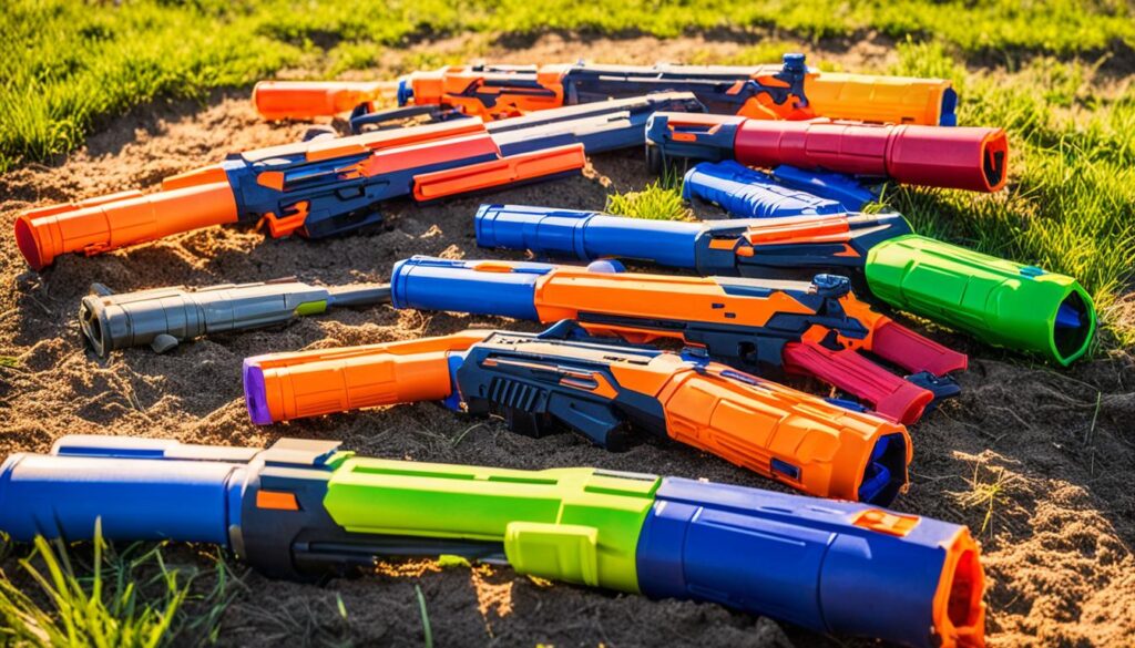 nerf blasters