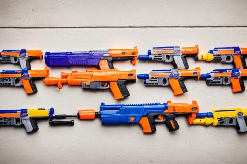 Nerf Guns with Long-Lasting Batteries