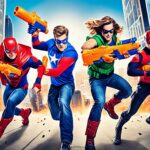 Superhero-Themed Nerf Blasters