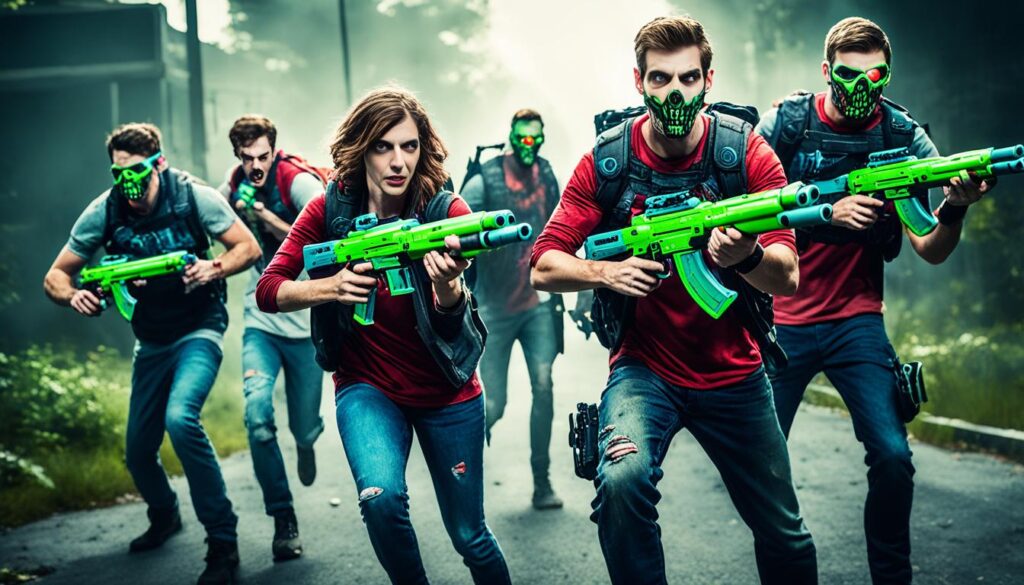 Zombie Strike Nerf Blasters